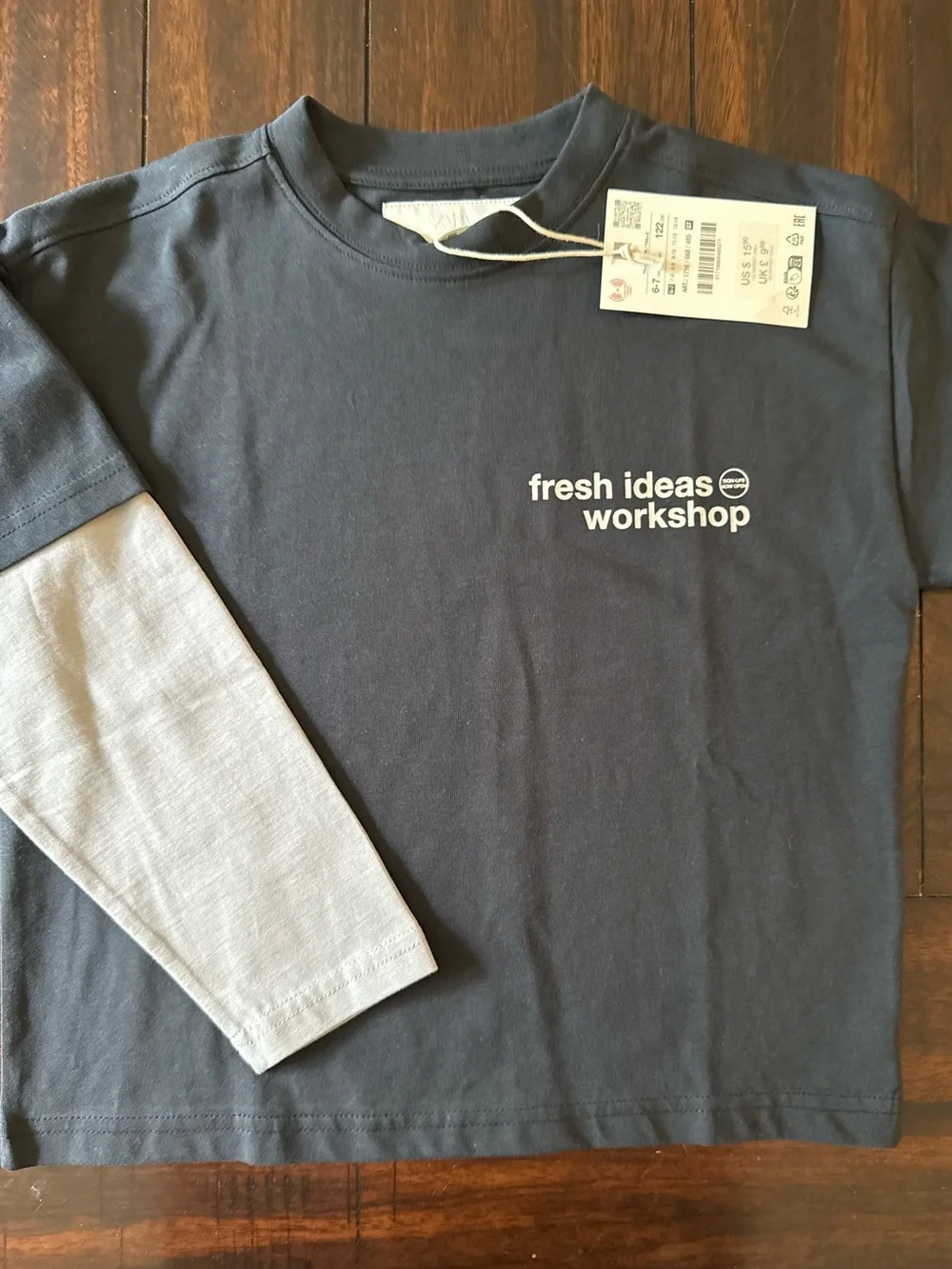 ZARA- Fresh Ideas Workshop  Layered-Look Tee